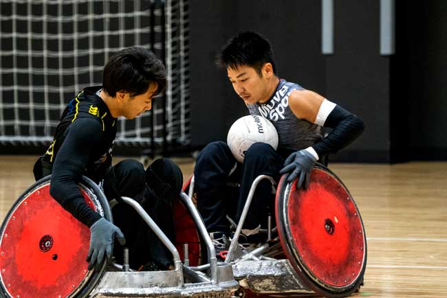 パラリンピック　車椅子ラグビー